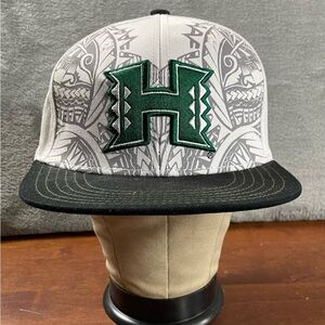 University Of Hawaii Rainbows Warriors Tribal University NCAA Snapback Cap Hat